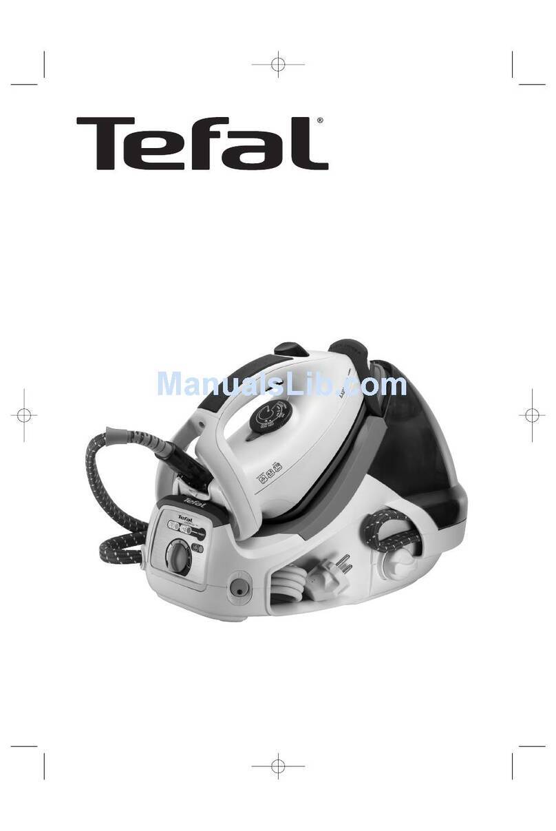 TEFAL EXPRESS TURBO STEAM GENERATOR User manual