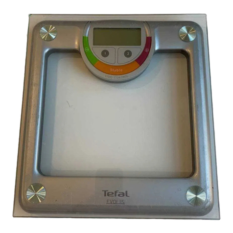 TEFAL EVOLIS - MANUAL 3 User manual