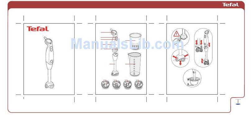 TEFAL HB802 CLICK N MIX DIAGRAM Operation and maintenance manual