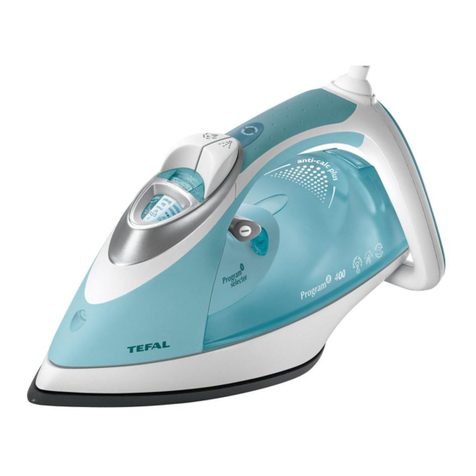 TEFAL FV9240 PROGRAM 8 User manual