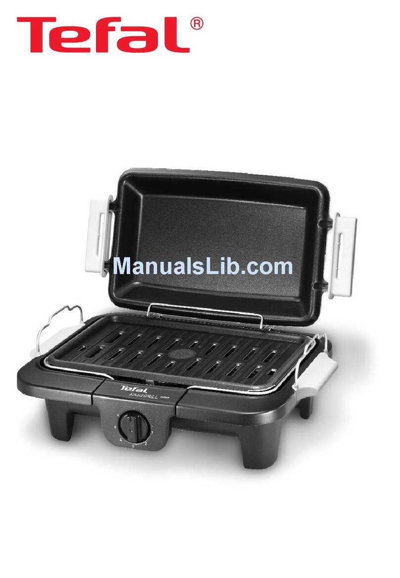 TEFAL CB2300BBQ - 11-08 User manual