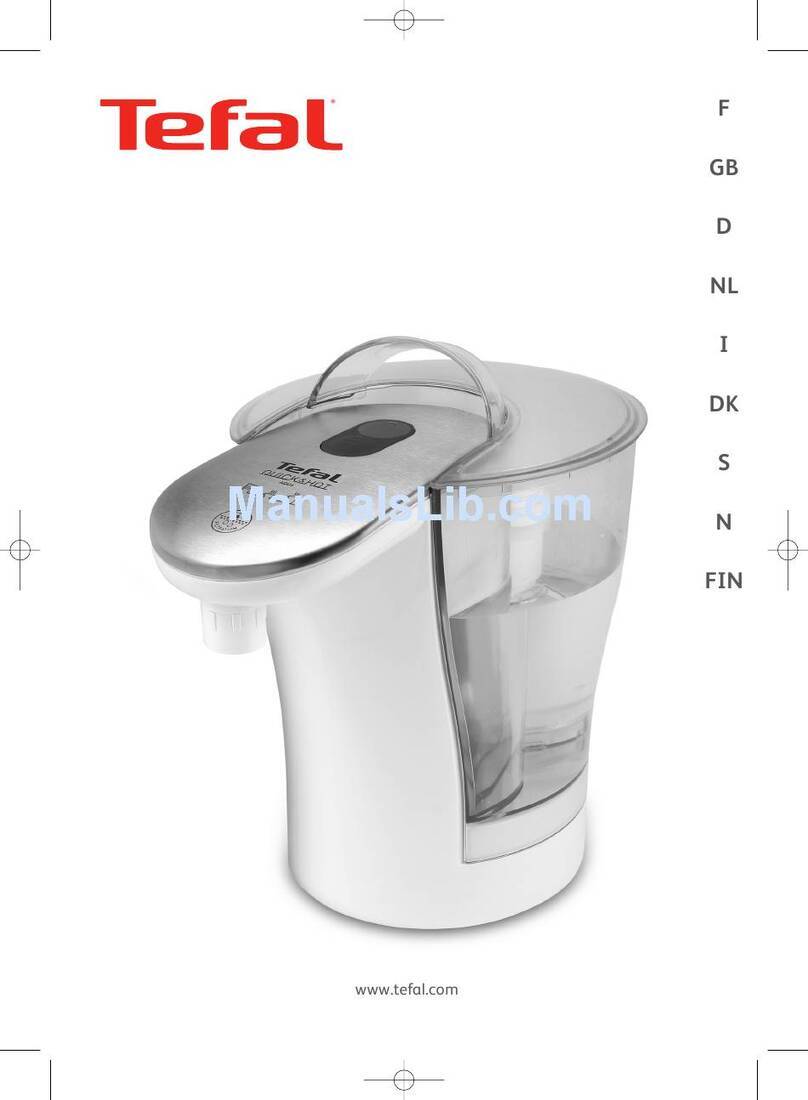 TEFAL BR303 QUICK CUP user manual TEFAL BR303 QUICK CUP user manual