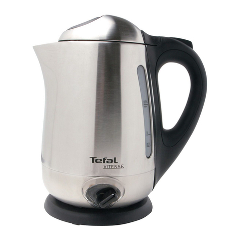 TEFAL BI9625 VITESSE TEMPERATURE CONTROL manual