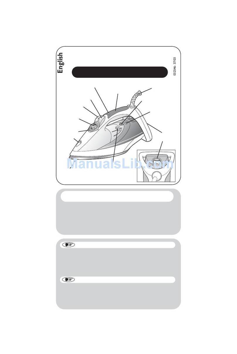 TEFAL AQUASPEED - ANNEXE 992 User manual