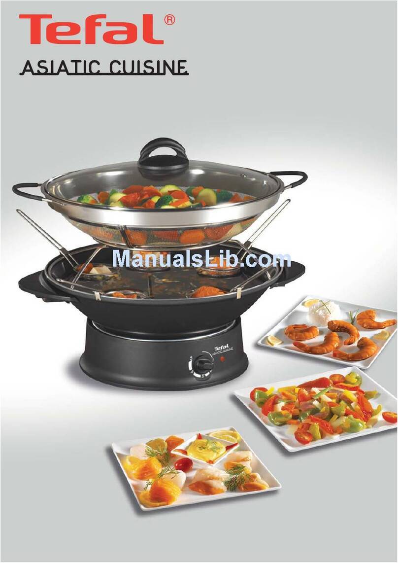 TEFAL ASIATIC CUISINE Manuel utilisateur