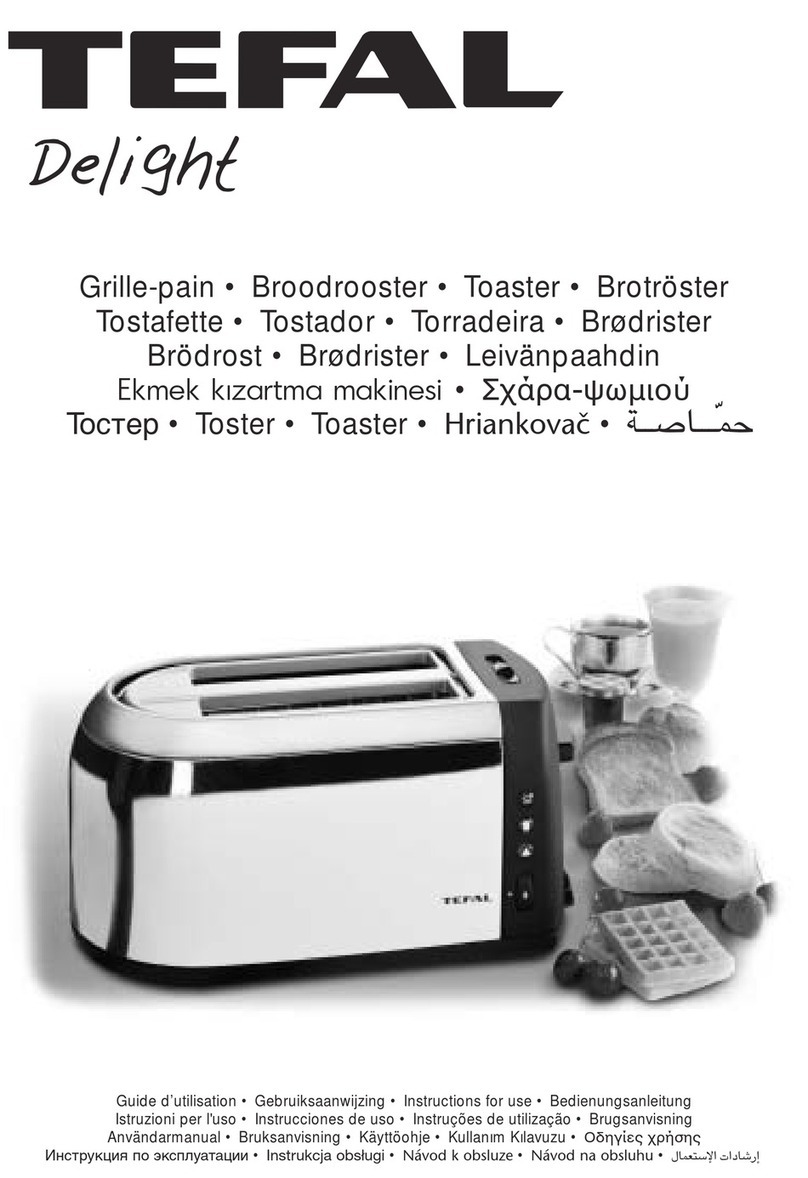 TEFAL DELIGHT User manual