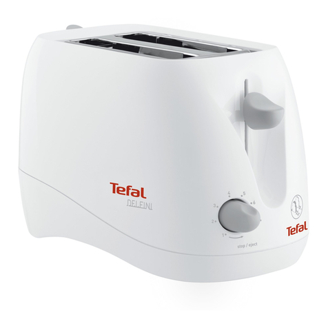 TEFAL COMPACT TOASTER 5396 User manual