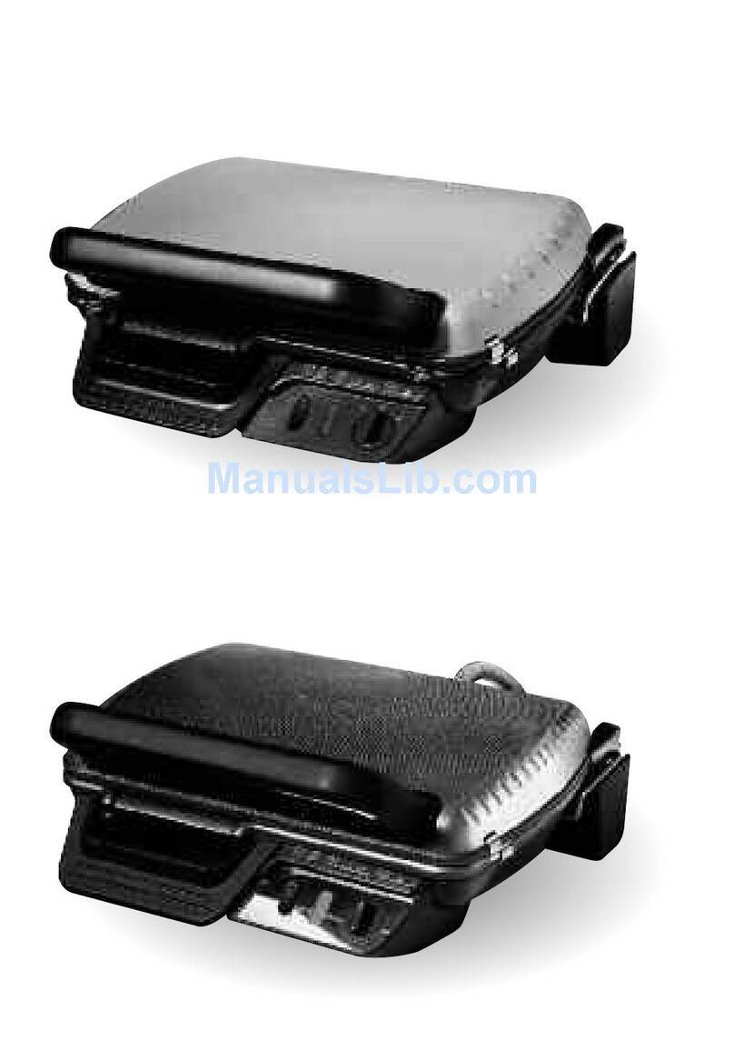 TEFAL XL HEALTH GRILL CLASSIC User manual