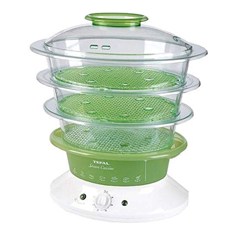 TEFAL Steam Cuisine VITAMIN PLUS manual