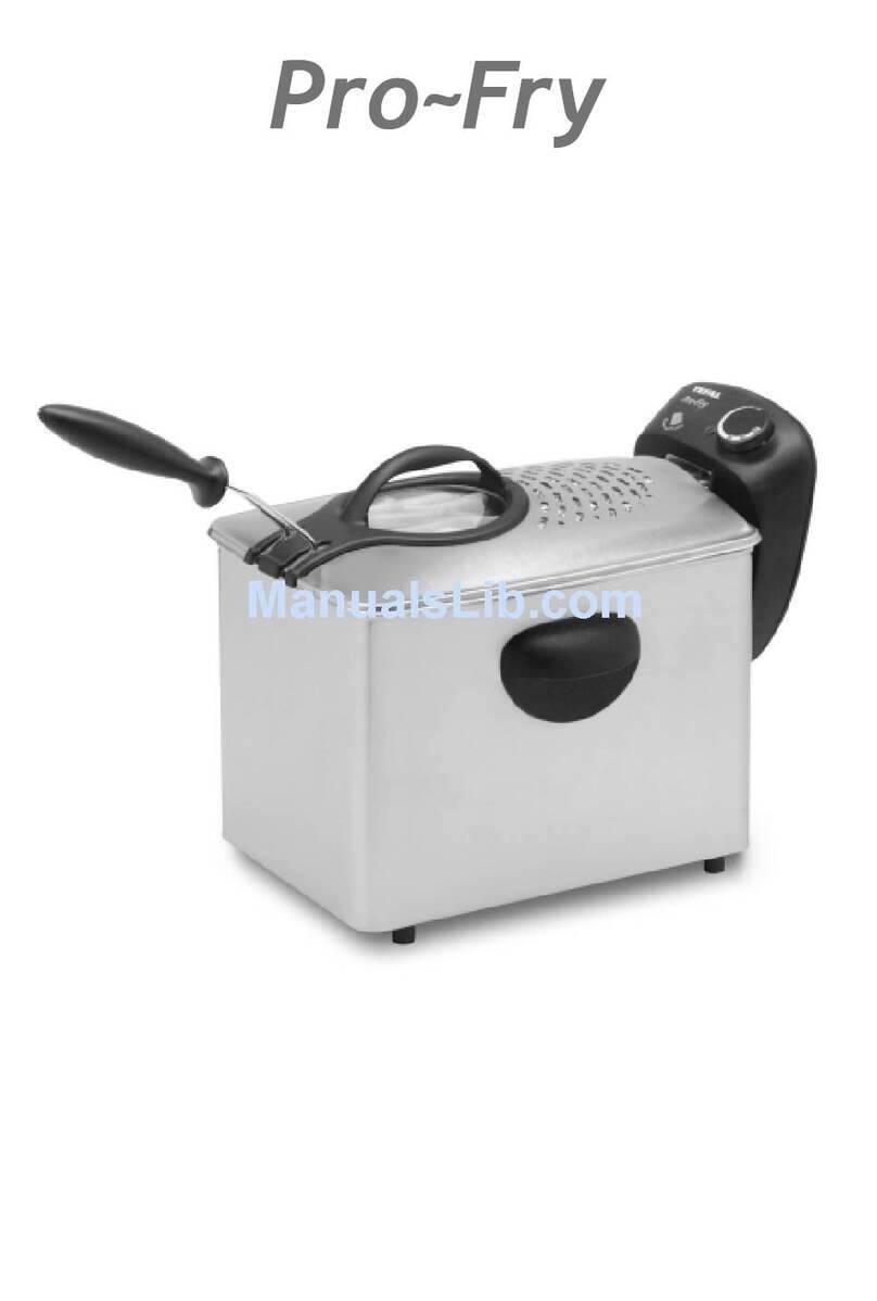 TEFAL PRO-FRY -  3 System manual