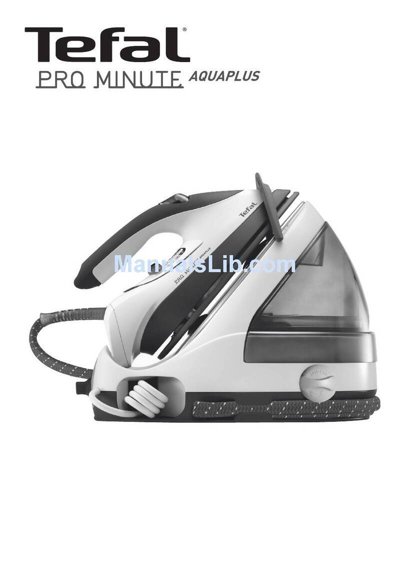 TEFAL PRO MINUTE PLUS User manual