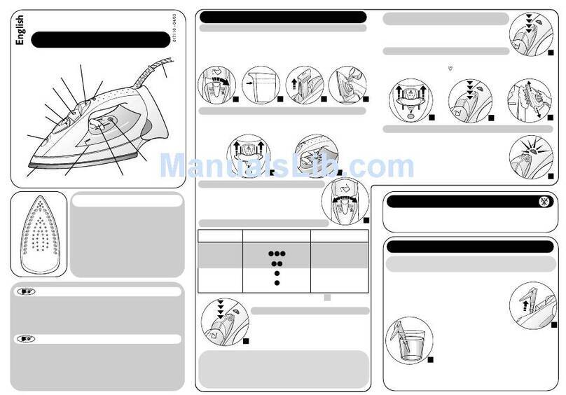 TEFAL ULTRAGLIDE DIFFUSION User manual