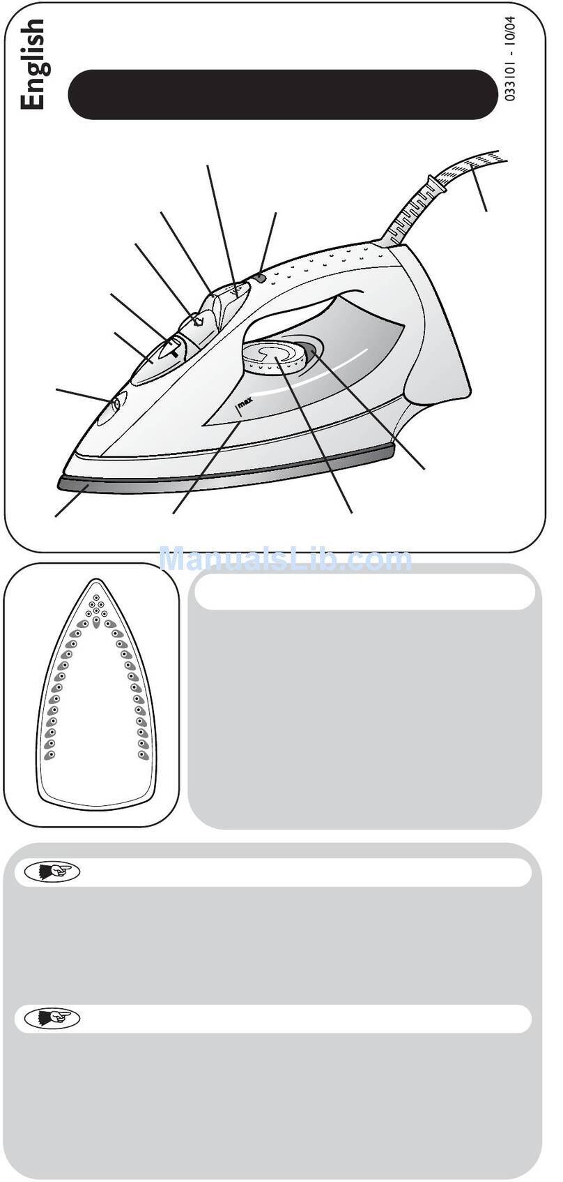 TEFAL SUPERGLIDE manual