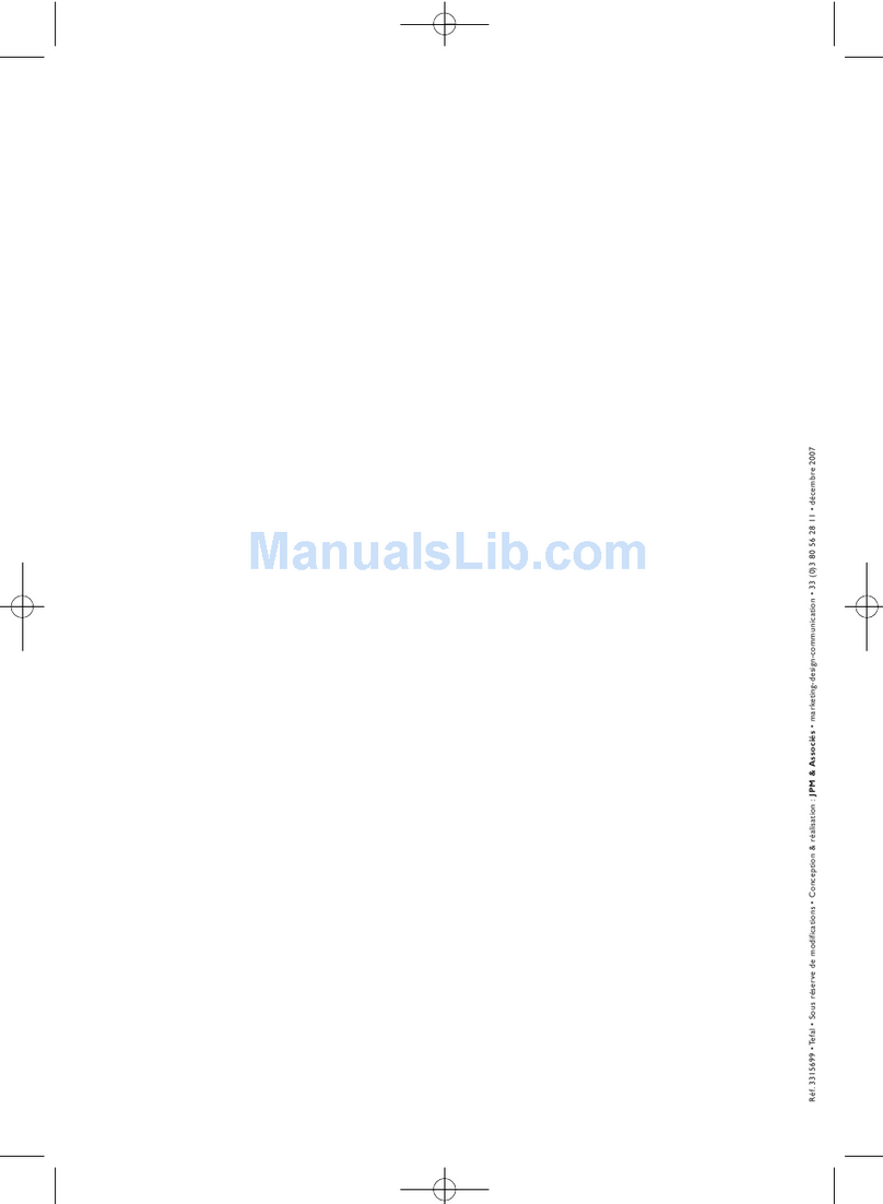 TEFAL TT8121 DELIGHT User manual