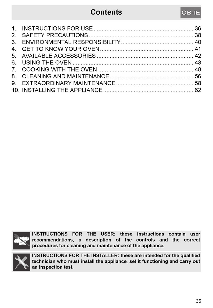 Smeg SC700AX-8 User manual