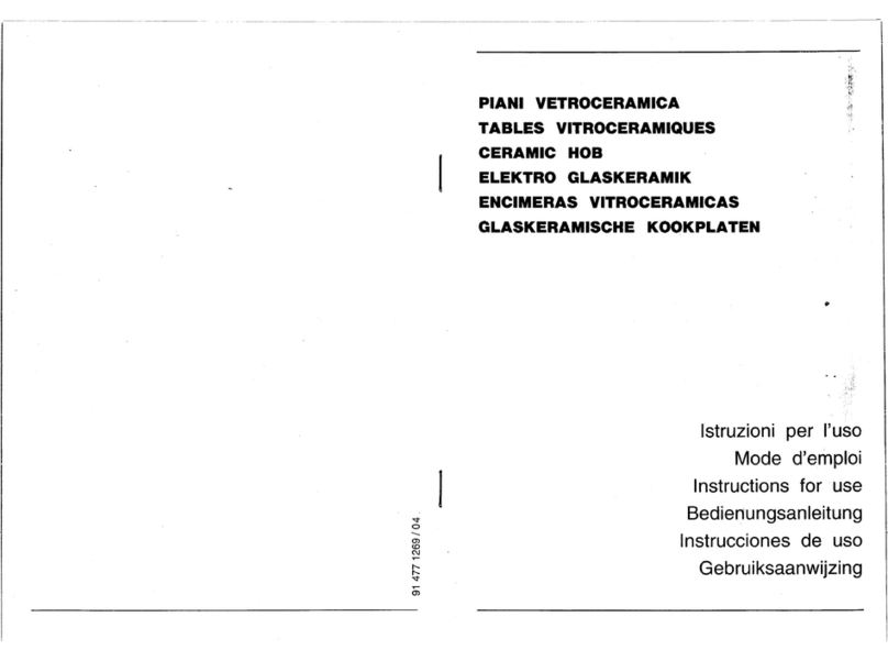 Smeg SE 640 User manual