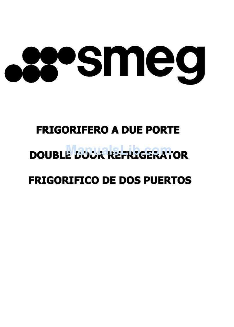 Smeg WD315A User manual