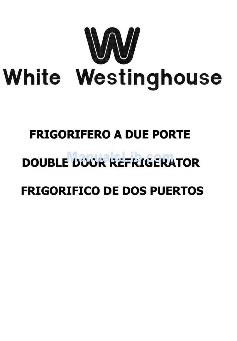 White-Westinghouse WD238A User manual