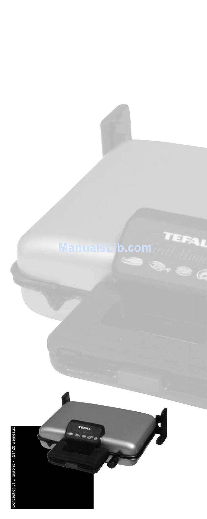 TEFAL Minute-Grill 1325 User manual