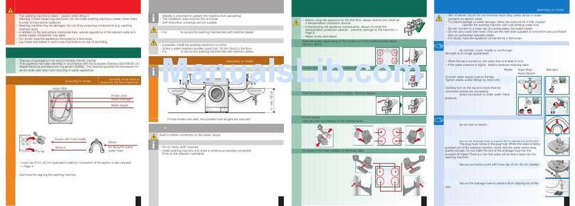 Smeg WML128 User manual