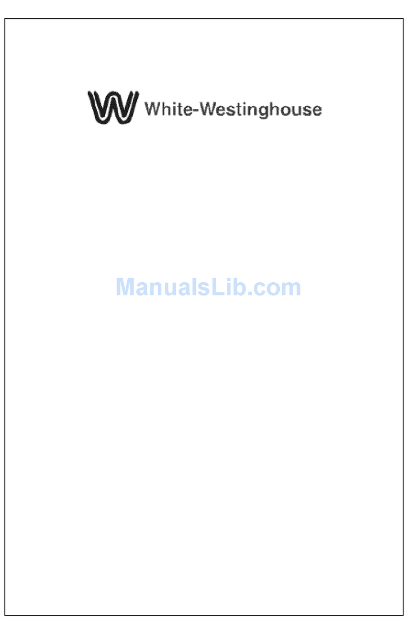 White-Westinghouse WM106 User manual