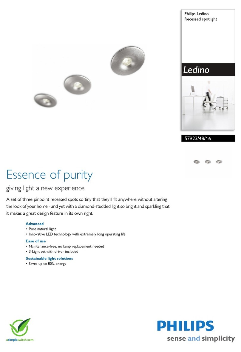 Philips Ledino 57923/48/16 User manual