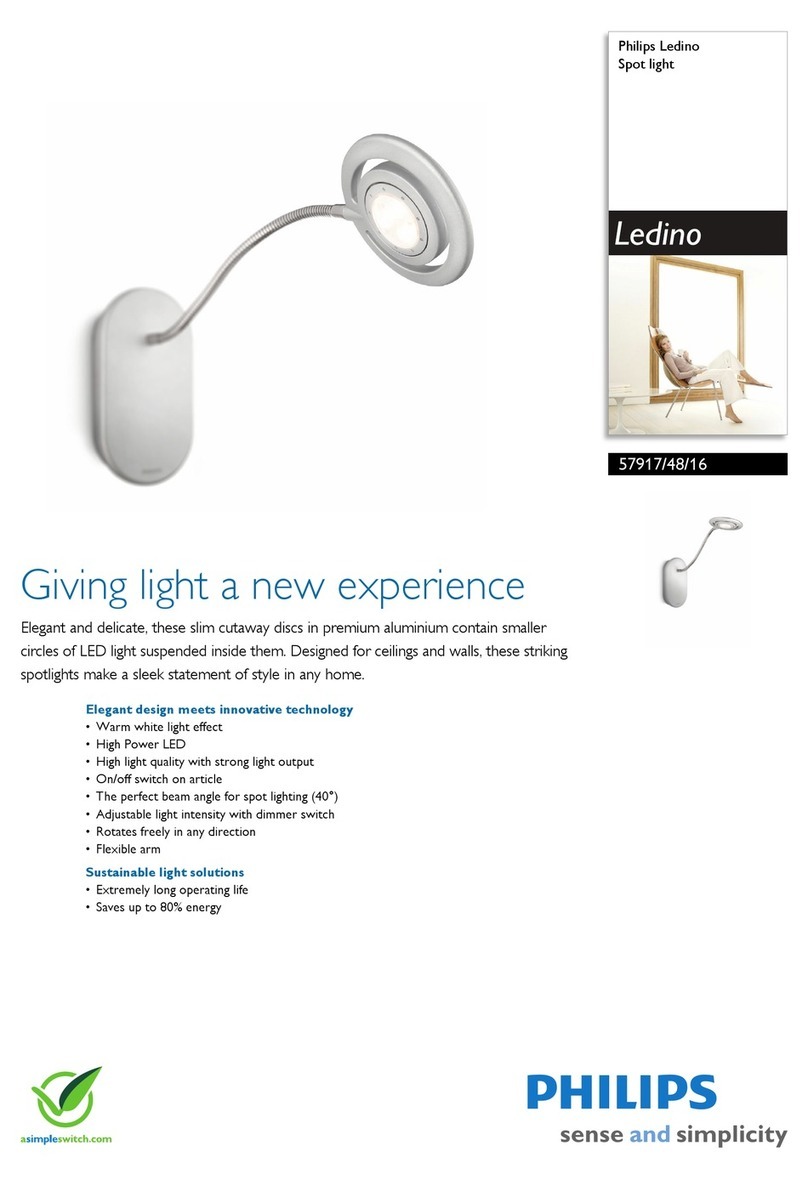 Philips Ledino 57917/48/16 Specifications