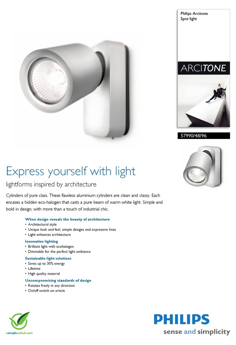 Philips Arcitone 57990/48/96 brochure Philips Arcitone 57990/48/96 brochure