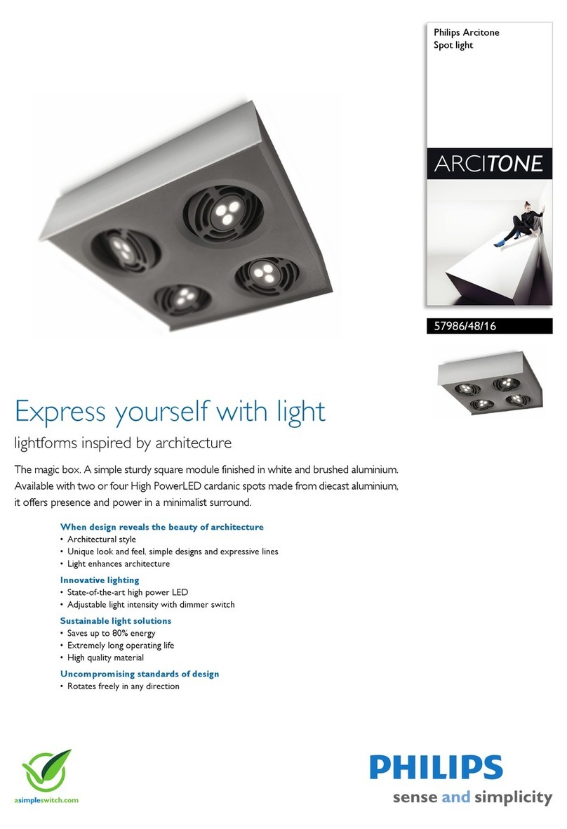 Philips Arcitone 57986/48/16 brochure