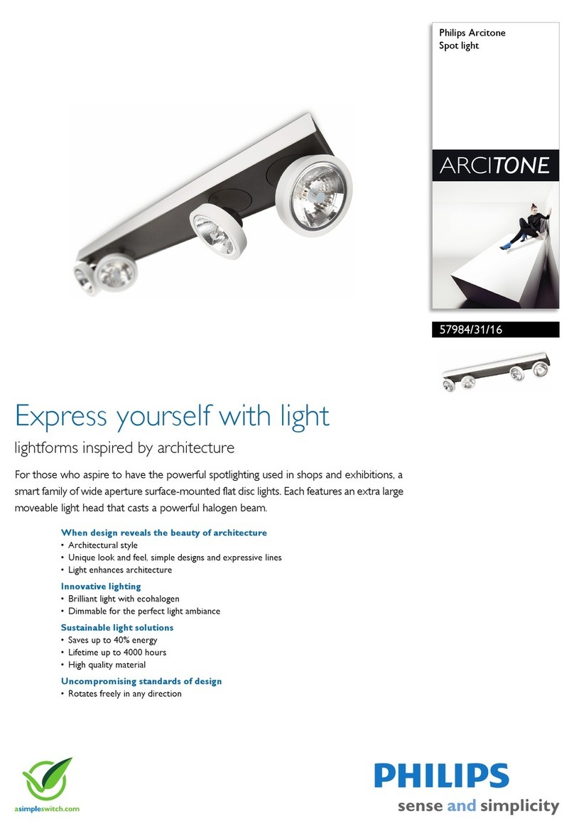 Philips Arcitone 57984/31/16 brochure