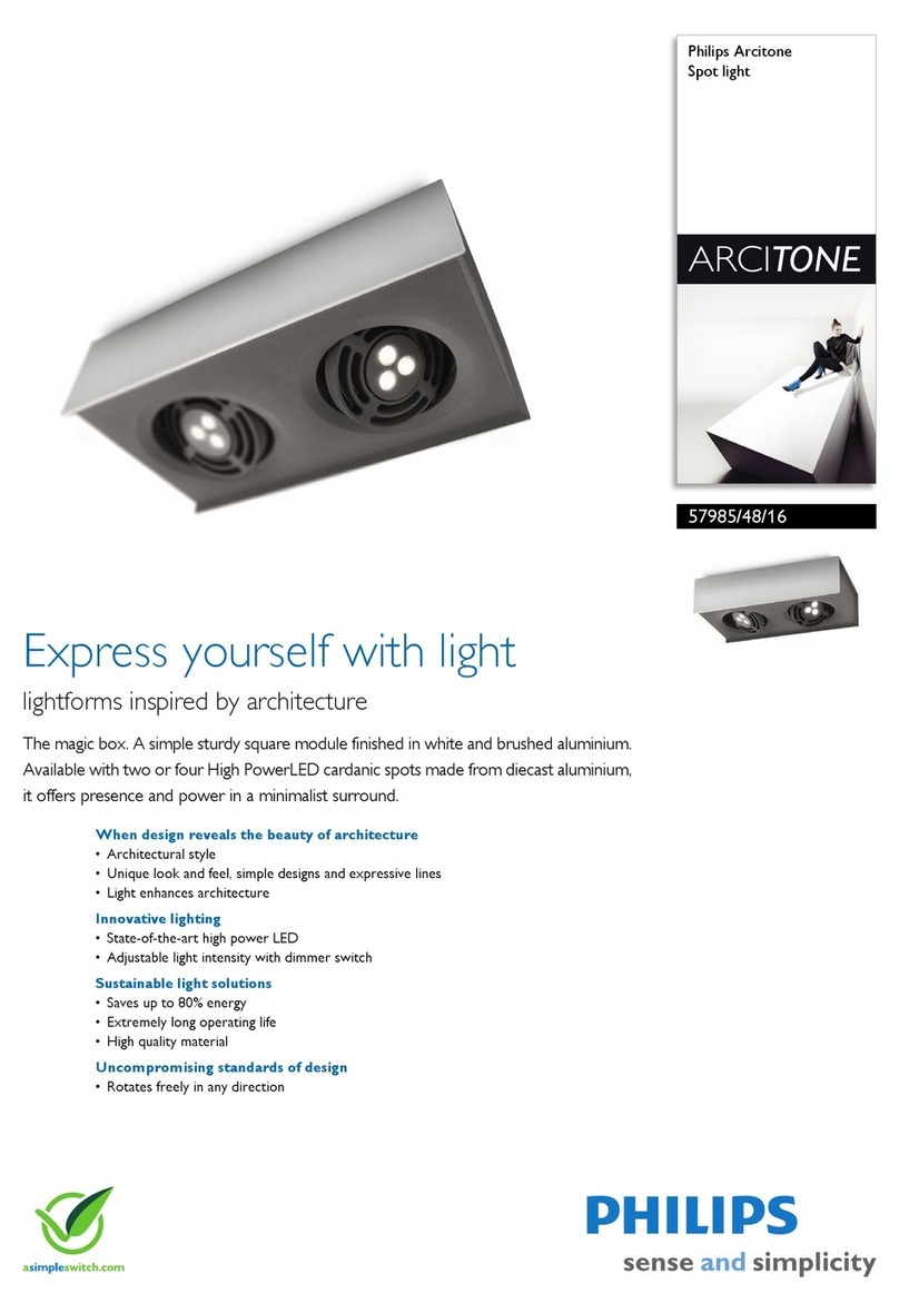 Philips Arcitone 57985/48/16 brochure