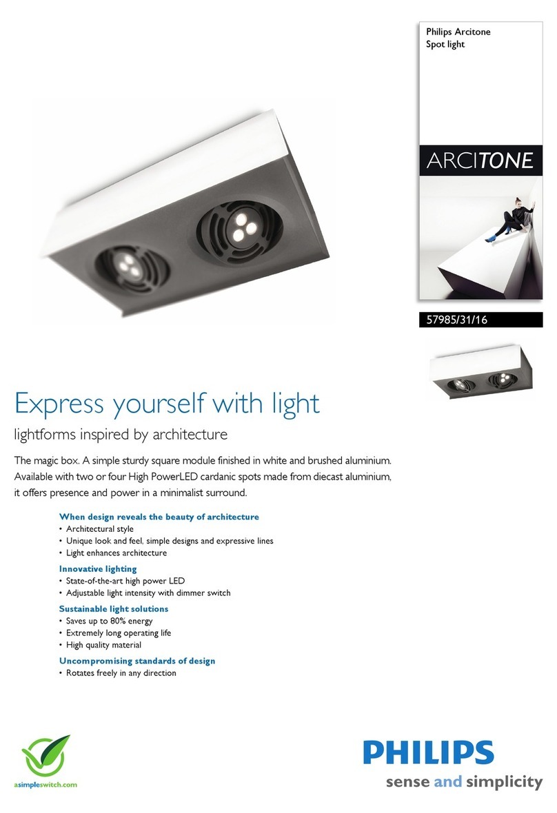 Philips Arcitone 57985/31/16 brochure