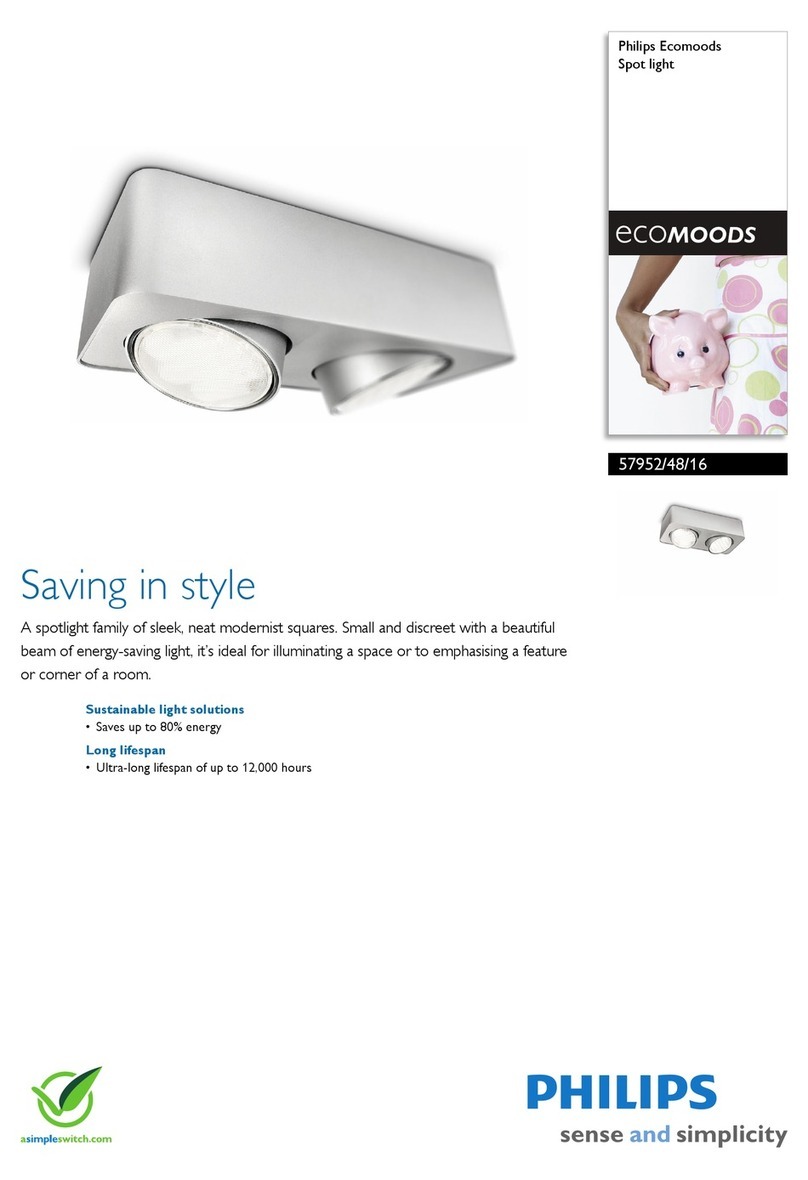 Philips ecoMOODS 57952/48/16 User manual