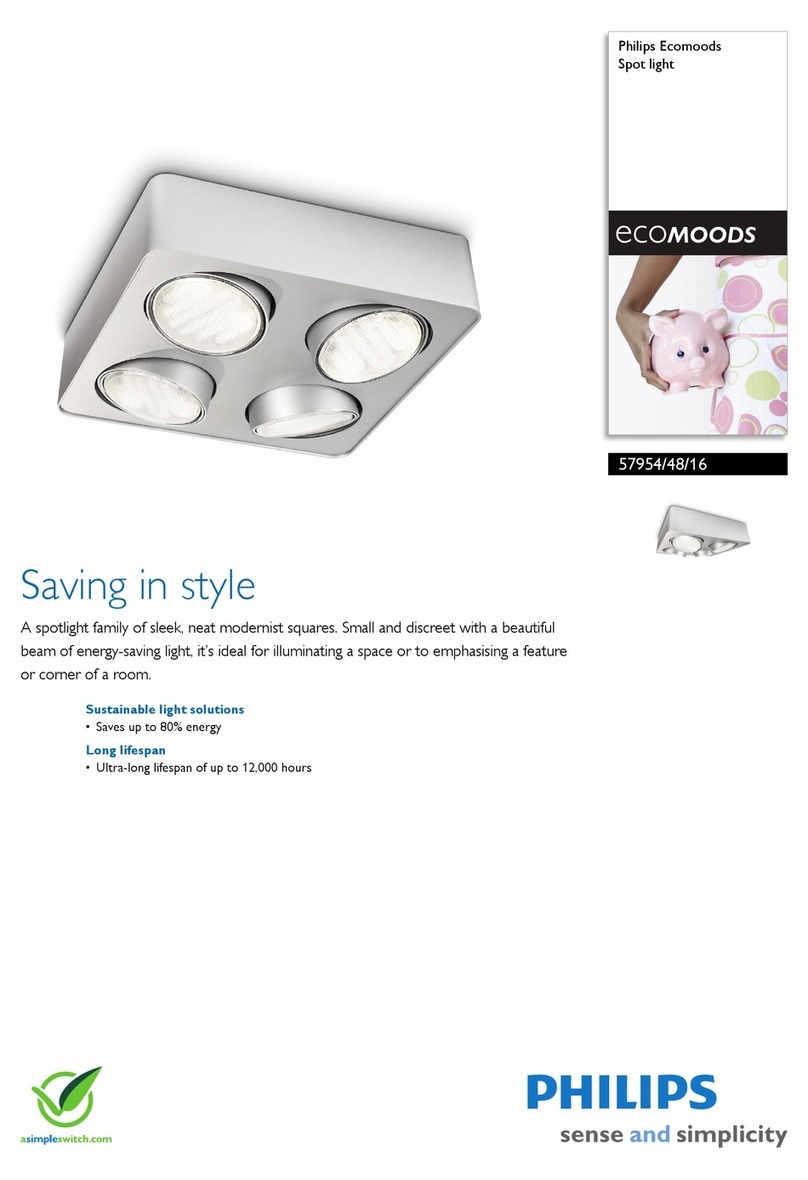 Philips ecoMOODS 57954/48/16 Specifications