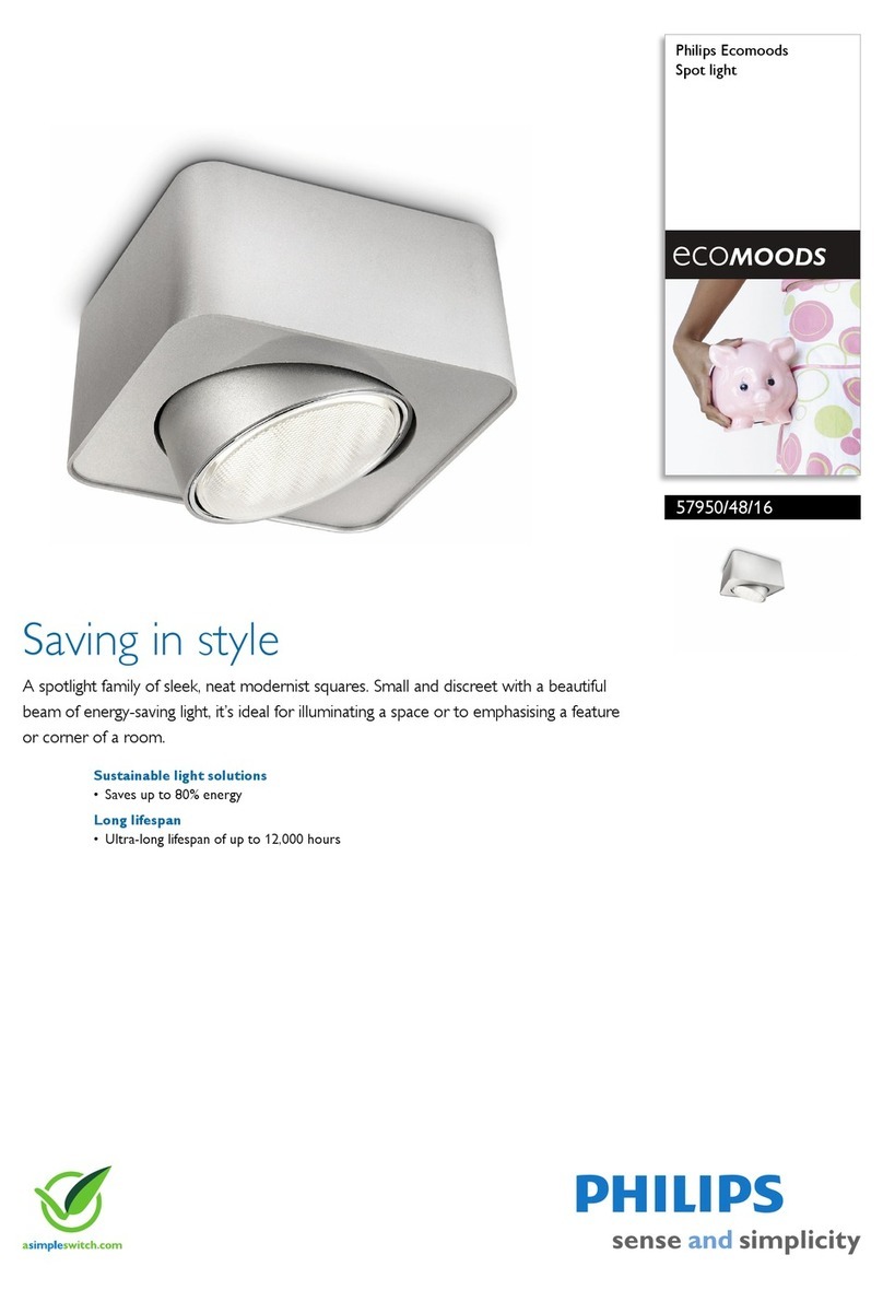 Philips ecoMOODS 57950/48/16 Specifications