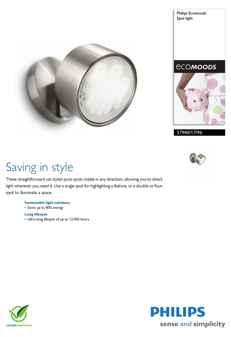 Philips Ecomoods 57940/17/96 User manual