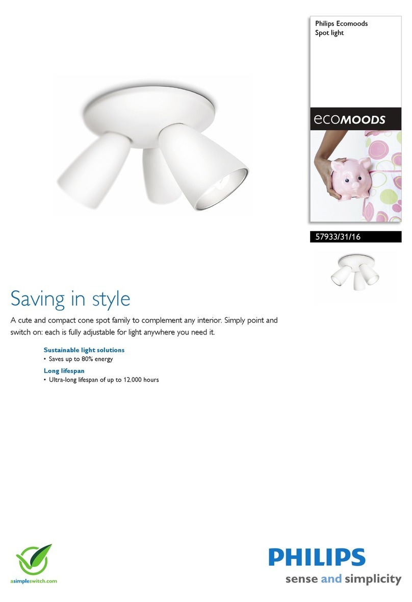 Philips ecoMOODS 57933/31/16 User manual