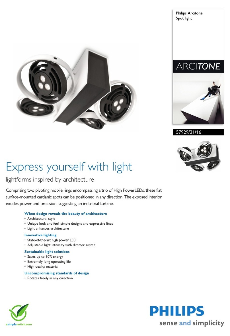 Philips Arcitone 57929/31/16 brochure
