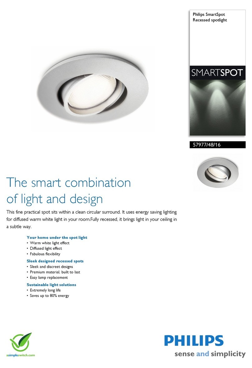 Philips SmartSpot 57977/48/16 User manual Philips SmartSpot 57977/48/16 User manual