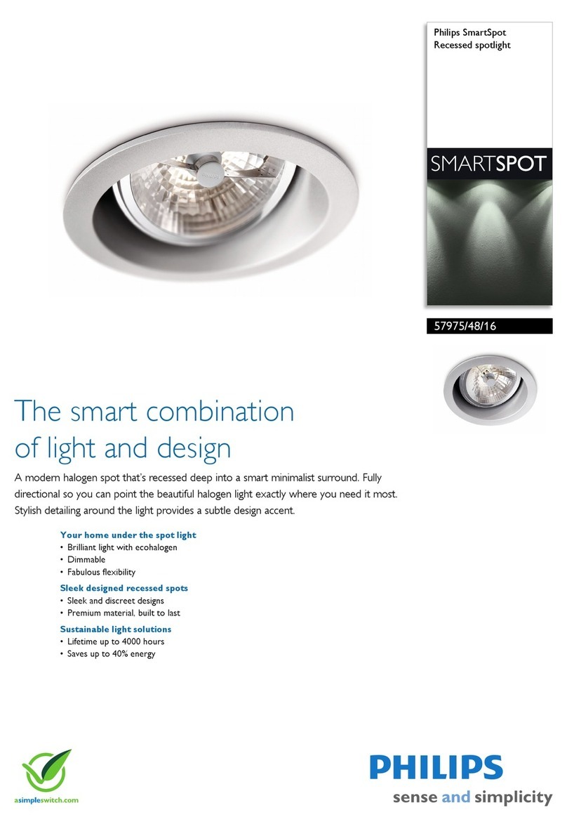 Philips SmartSpot 57975/48/16 User manual