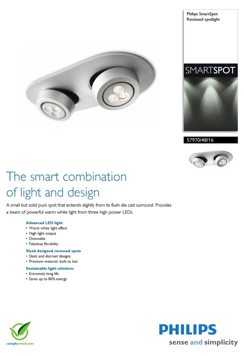 Philips SmartSpot 57970/48/16 Specifications