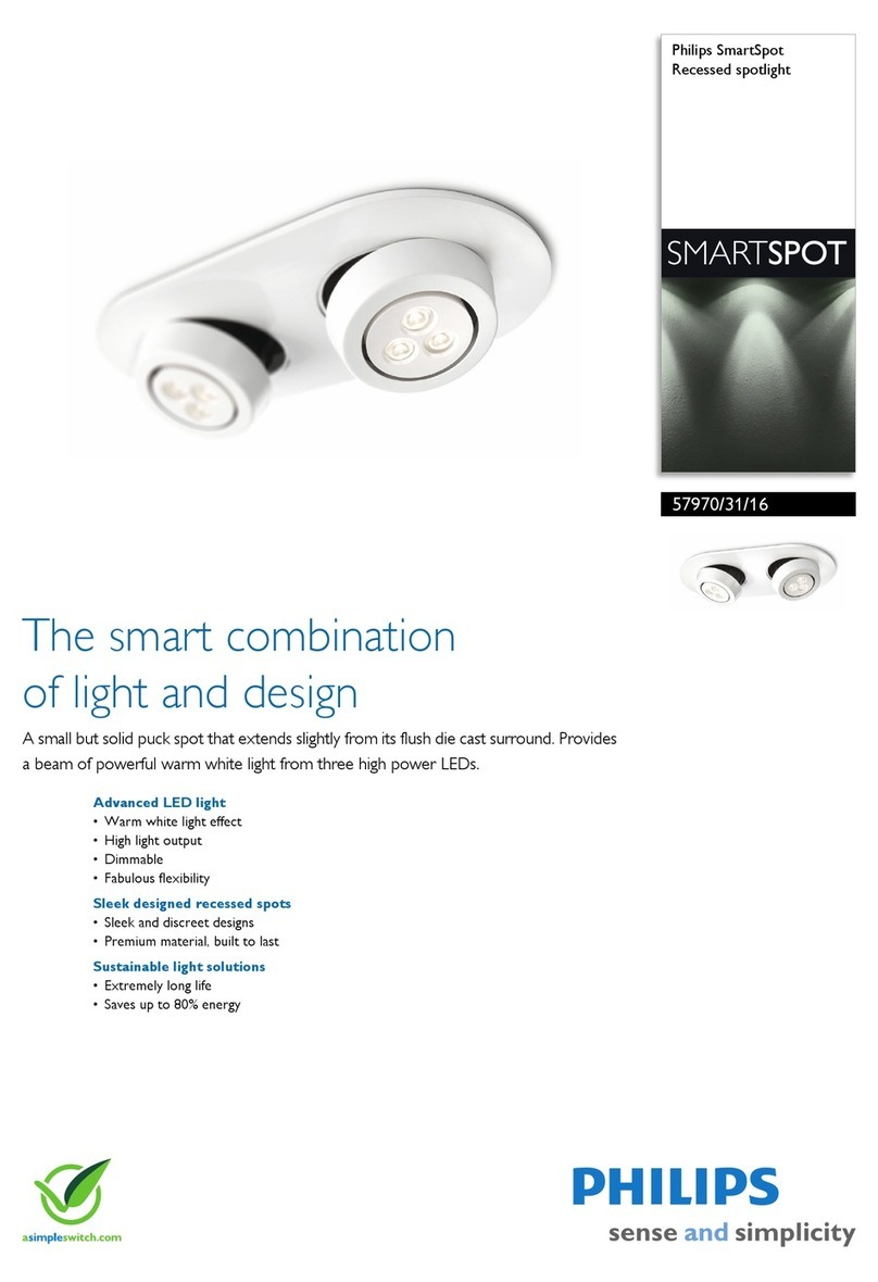 Philips SmartSpot 57970/31/16 User manual