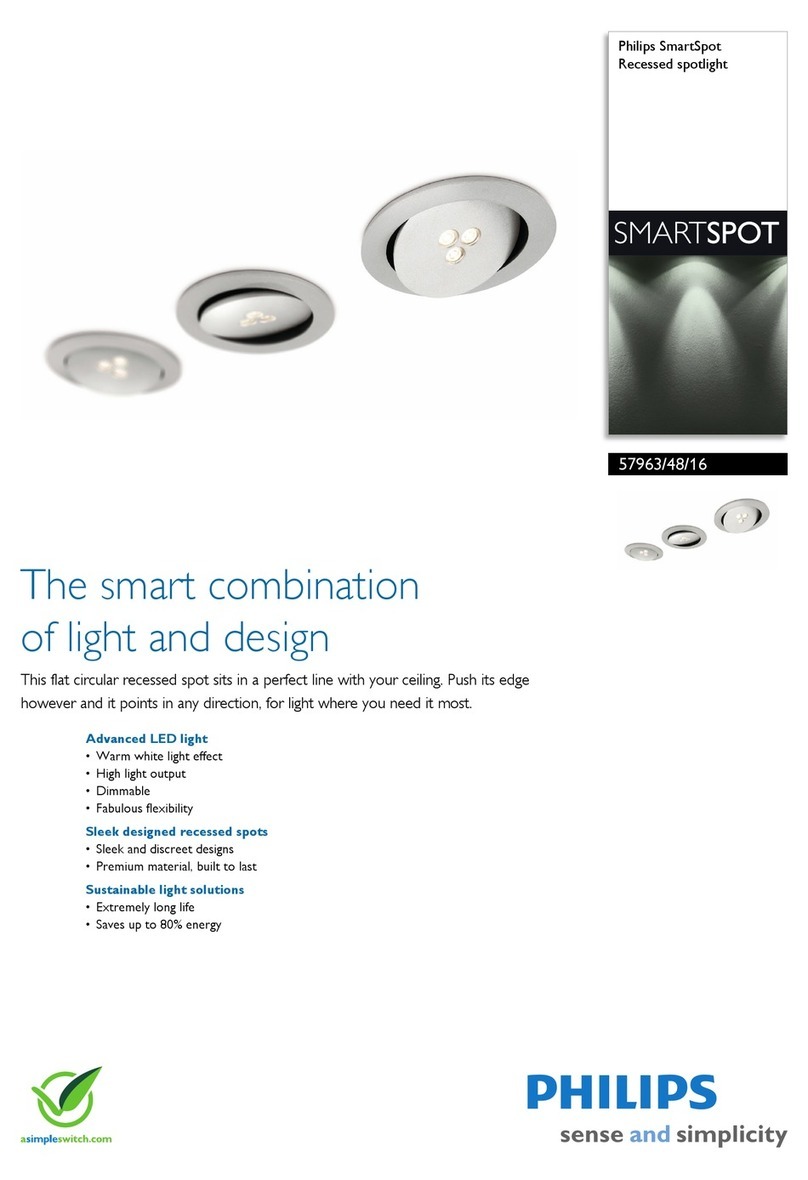 Philips SmartSpot 57963/48/16 User manual