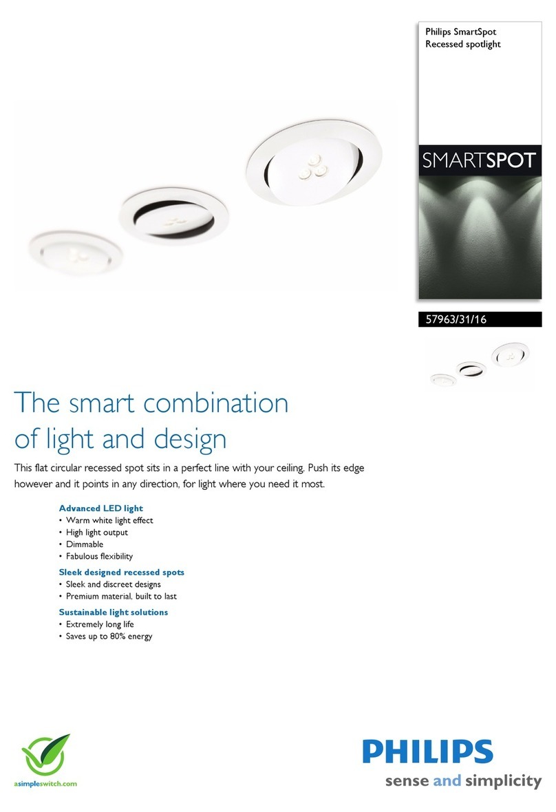 Philips SmartSpot 57963/31/16 User manual