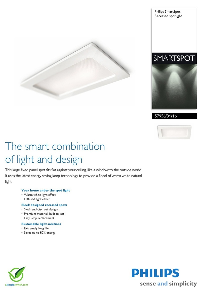 Philips SmartSpot 57956/31/16 User manual