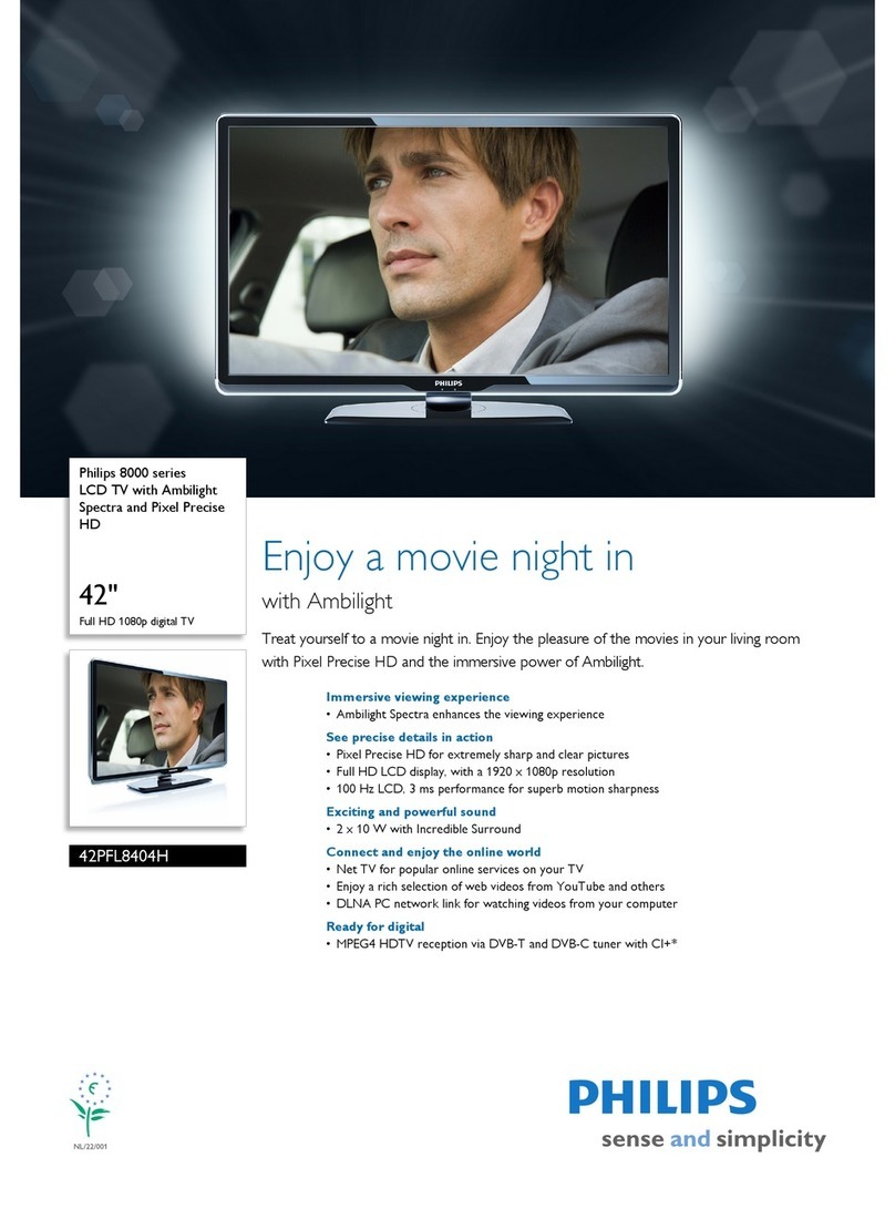 Philips 42PFL8404H brochure