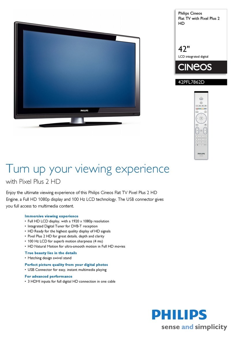 Philips 42PFL7862D brochure