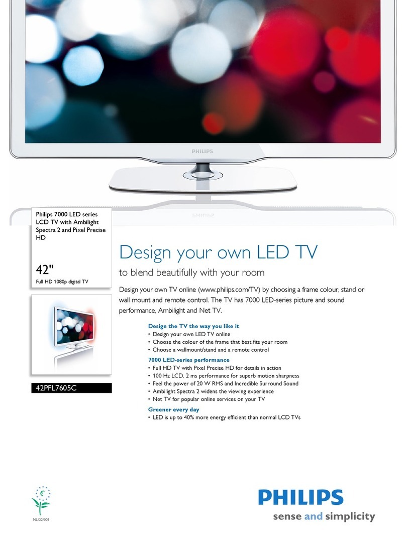 Philips 42PFL7605C brochure