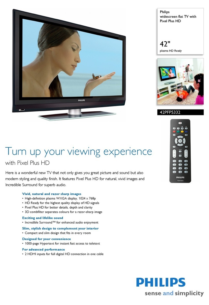 Philips 42PFP5332 User manual