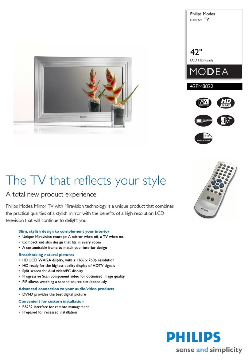 Philips 42PM8822 User manual